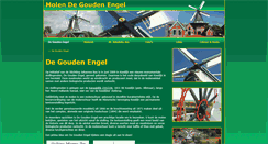Desktop Screenshot of molen-degoudenengel.nl